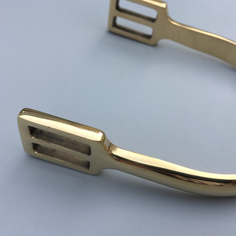 35mm Brass Spur English Spurs With Stainless Steel Rowel 