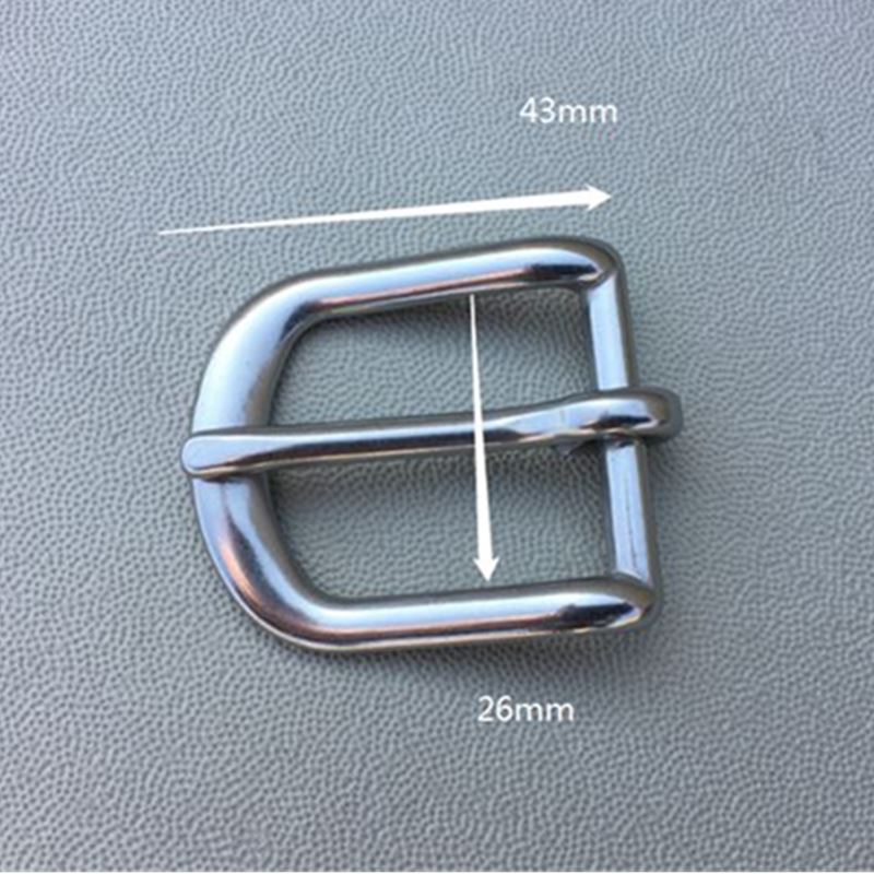 3.9cm Square Stainless Steel Belt Buckle 