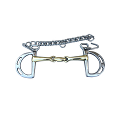 14.3cm Stainless Steel Mouth Kimgerwicke Horse Bit 