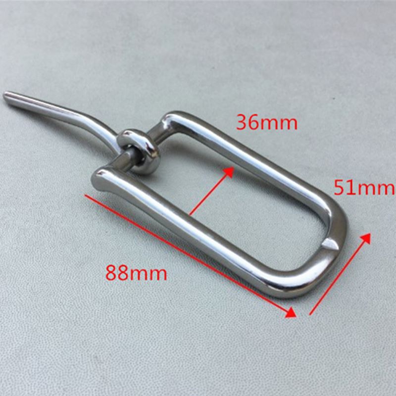  Stainless Steel Coupling Strap Leader Buckle Harness Hardware