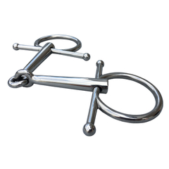 Stainless Steel Horse Bit Large Full Cheek Bits