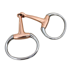 Stainless Steel Eggbutt Bit Horse Product Copper Jointed Mouth Stainless 