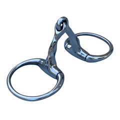 Stainless Steel Eggbutt Bit Twist Mouth Horse Bits 