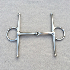 Stainless Steel Full Cheek Bit Horse Equipment Copper Mouth