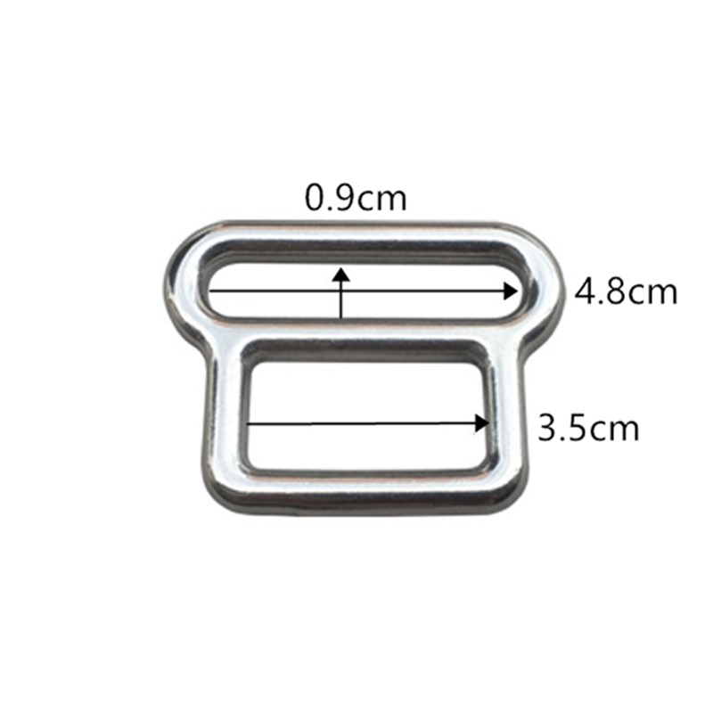  Stainless Steel Carriage Harness Buckle 