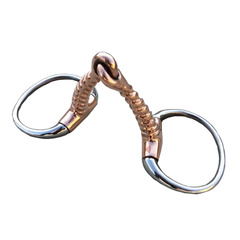 Stainless Steel Eggbutt Bit 