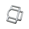  Stainless Steel Halter Buckle 3-slots 
