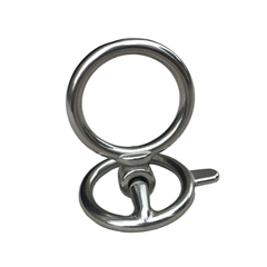  Stainless Steel Neck Strap Ring Harness Hardware