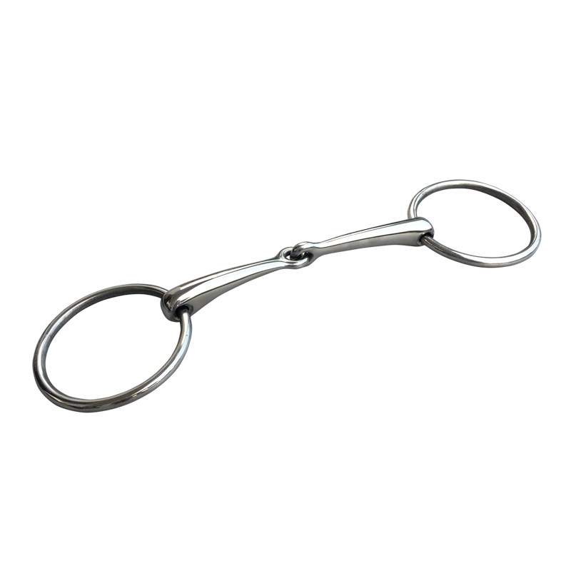 Stainless Steel Ring Snaffle Bit 