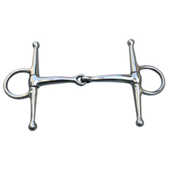 Stainless Steel Full Cheek Snaffle Bit 