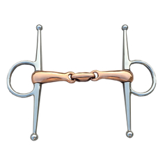 Stainless Steel Full Bit Horse Product Copper Double Broken Mouth