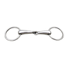 Stainless Steel Loose Ring Snaffle Bit Horse Hollow Mouthpiece 12cm Product Horse Equipement