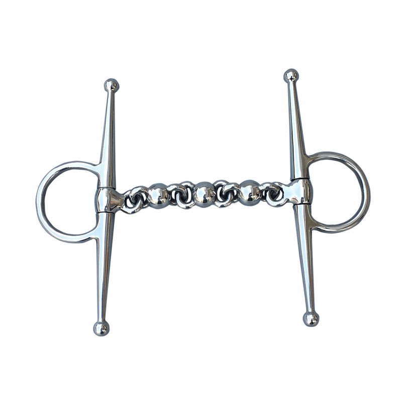 Stainless Steel Full Cheek Bit Horse Product Waterford Mouth Horse Equipment