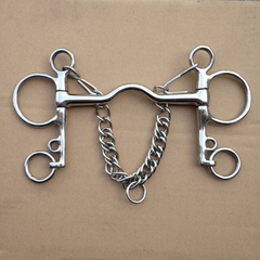 Long Pelham Bit Stainless Steel Cambridge Mouth Horse Product Horses Equipment