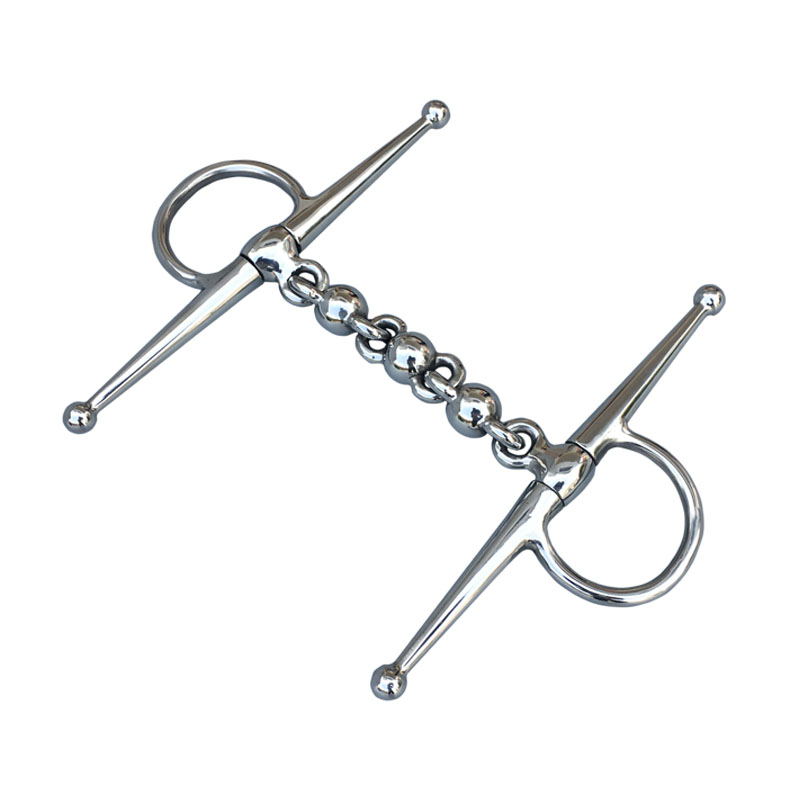 Stainless Steel Full Cheek Bit Horse Product Waterford Mouth Horse Equipment