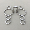 Stainless Steel Continental Gag Bit Loose Ring Horse Equipment 