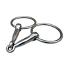 Stainless Steel Ring Snaffle Bit Pony Bits Horse Equipment