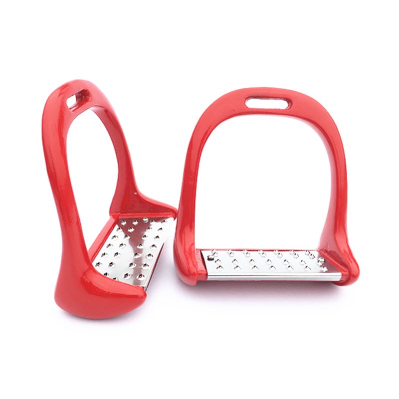 Aluminum Stirrups Black Horse Stirrup Horse Products Equestrain