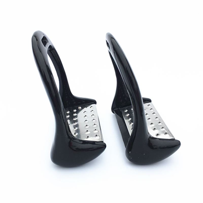 Aluminum Stirrups Black Horse Stirrup Horse Products Equestrain