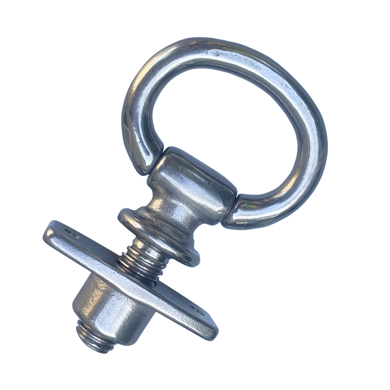 Saddle Hardware Stainless Steel Fall Down Ring With Square NT Saddle Accessories 